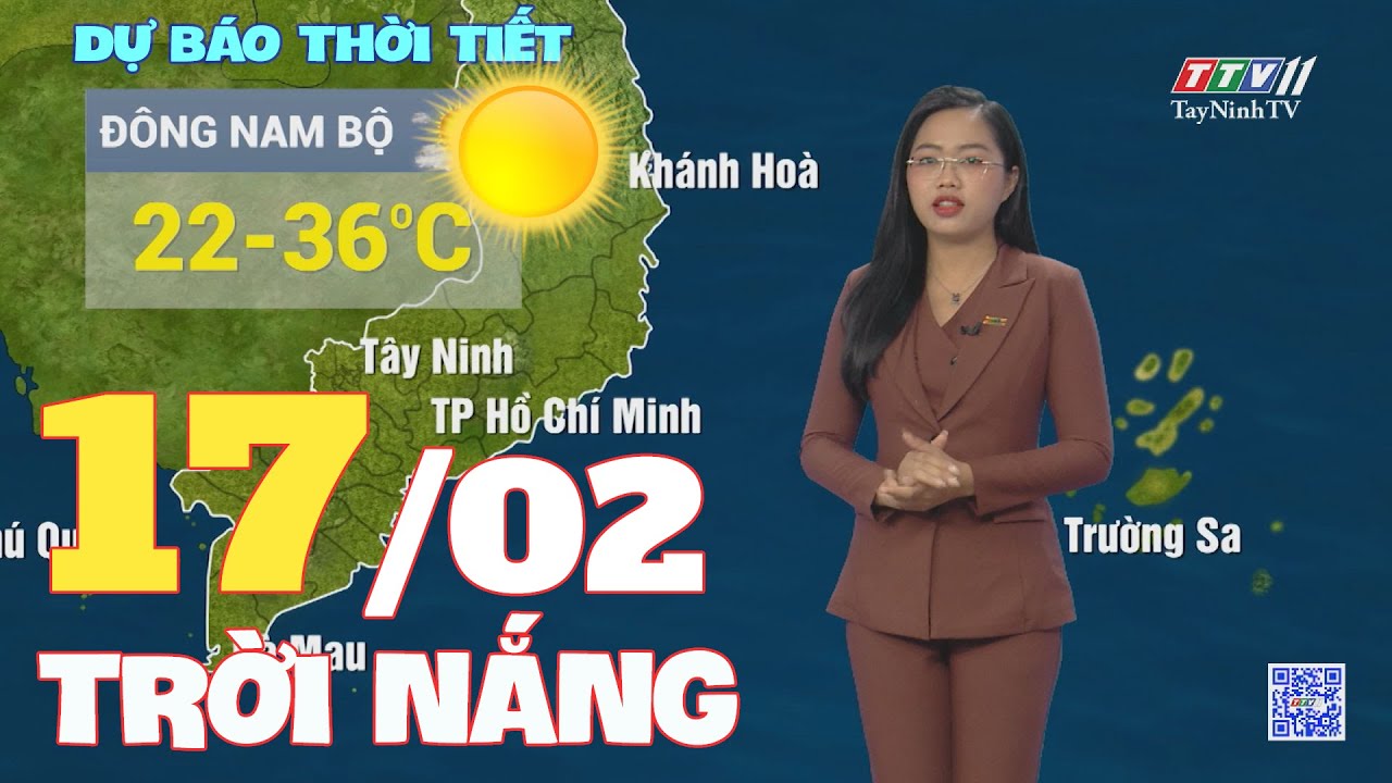 Bản tin thời tiết 17-02-2024 | TayNinhTVEnt